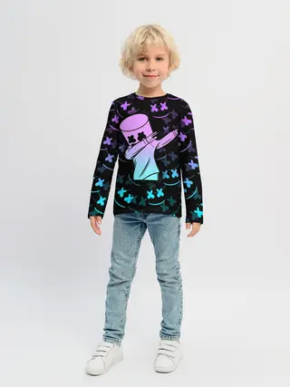 Детский лонгслив / FORTNITE x MARSHMELLO