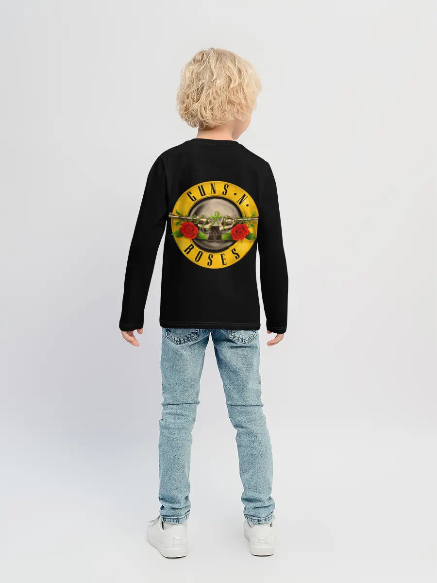 Детский лонгслив / Guns n roses + Спина