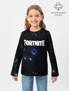 Детский лонгслив / Fortnite black hole