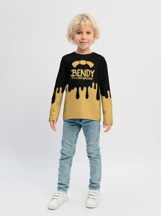 Детский лонгслив / Bendy And The Ink Machine