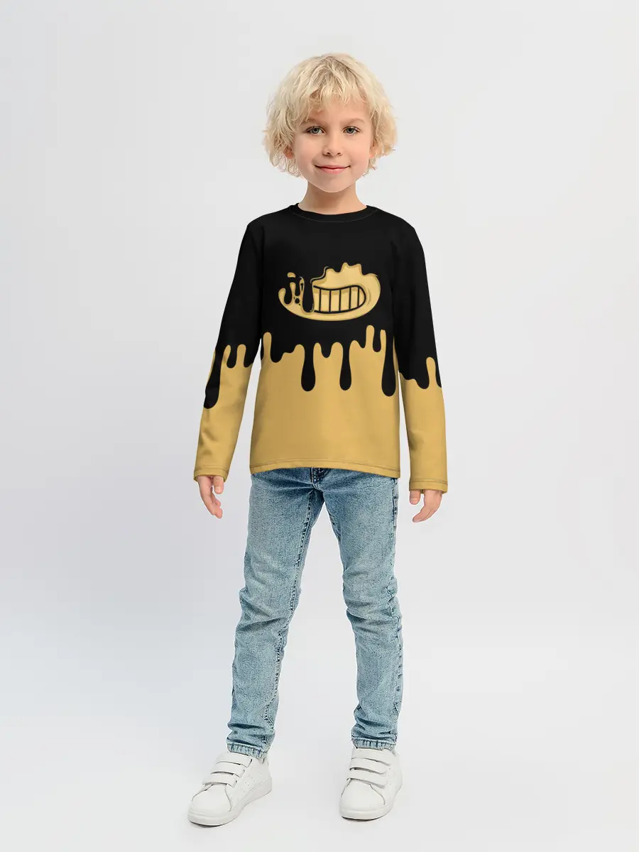 Детский лонгслив / Bendy And The Ink Machine