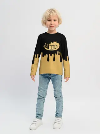 Детский лонгслив / Bendy And The Ink Machine