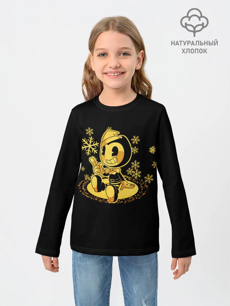 Детский лонгслив / Bendy And The Ink Machine