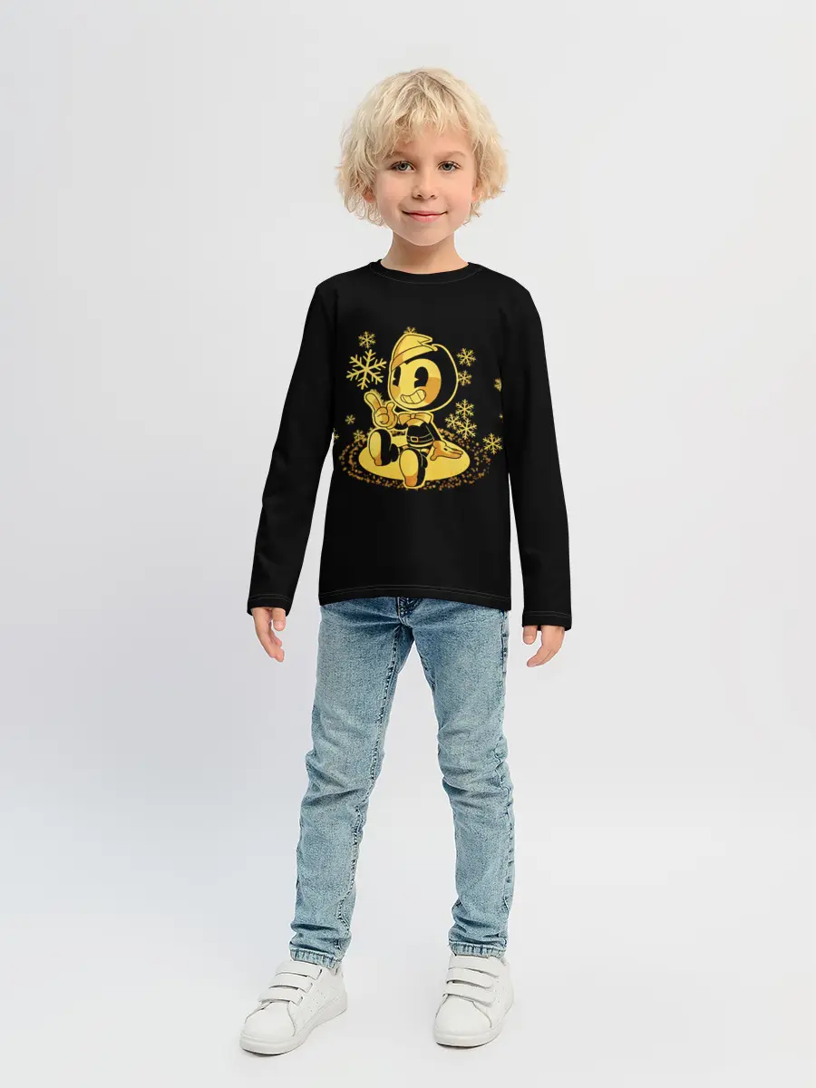 Детский лонгслив / Bendy And The Ink Machine