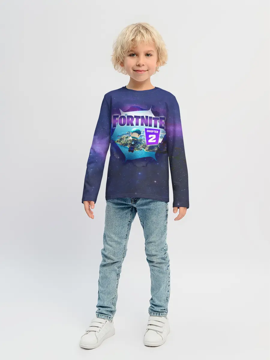 Детский лонгслив / Fortnite