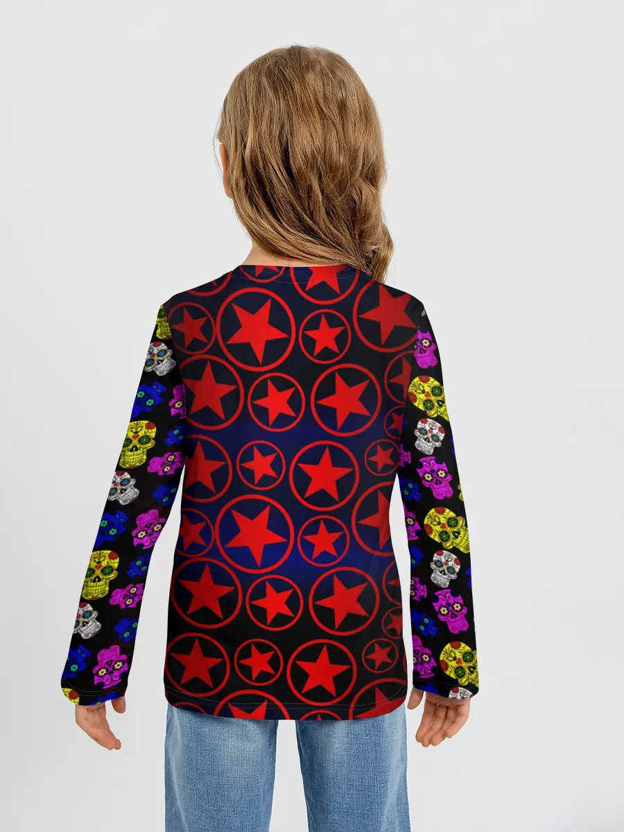 Детский лонгслив / Guns n roses