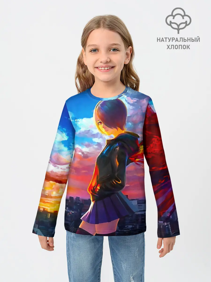 Детский лонгслив / Токийский гуль