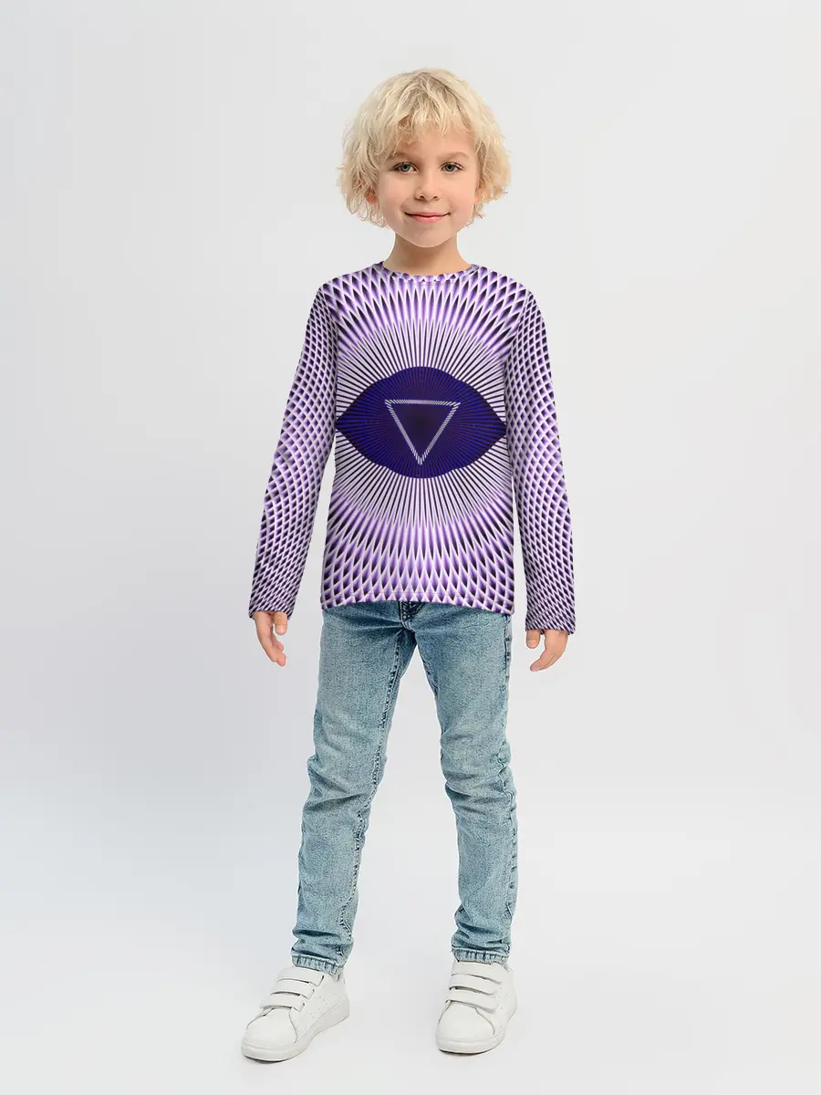 Детский лонгслив / Чакра