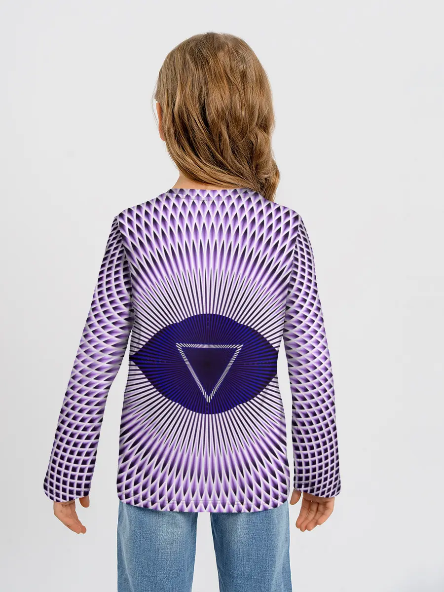 Детский лонгслив / Чакра