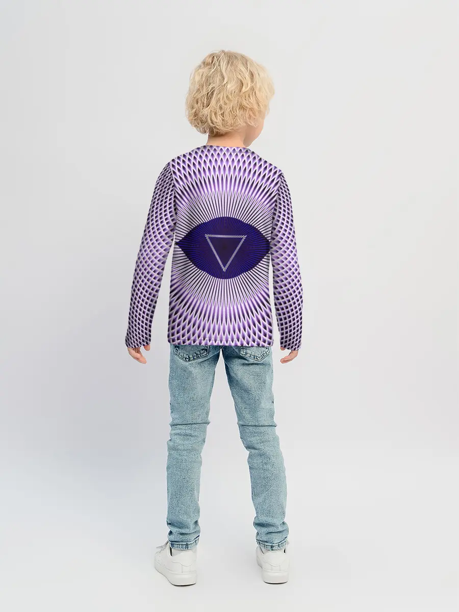 Детский лонгслив / Чакра