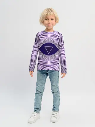 Детский лонгслив / Чакра