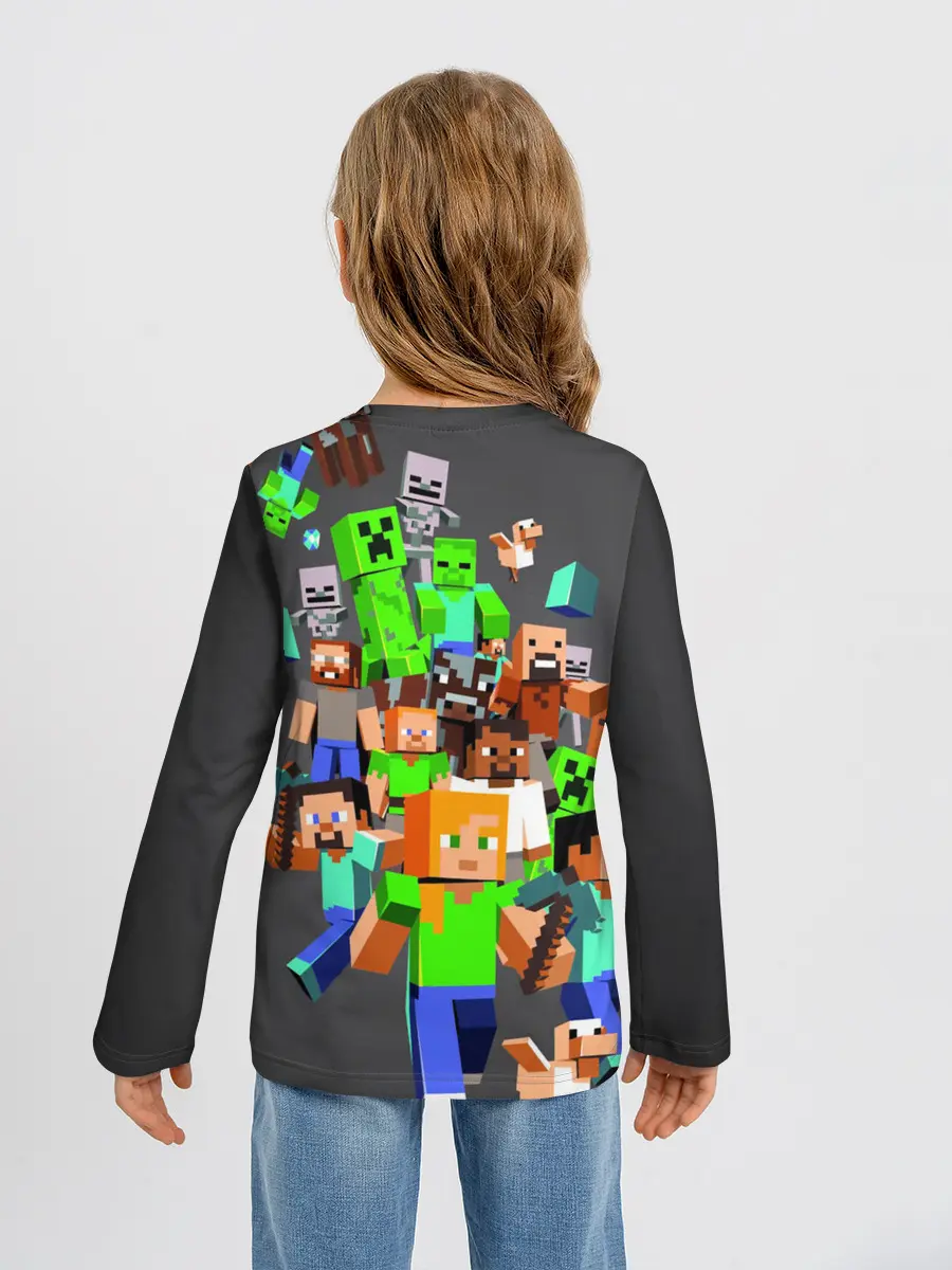 Детский лонгслив / MINECRAFT ONLINE