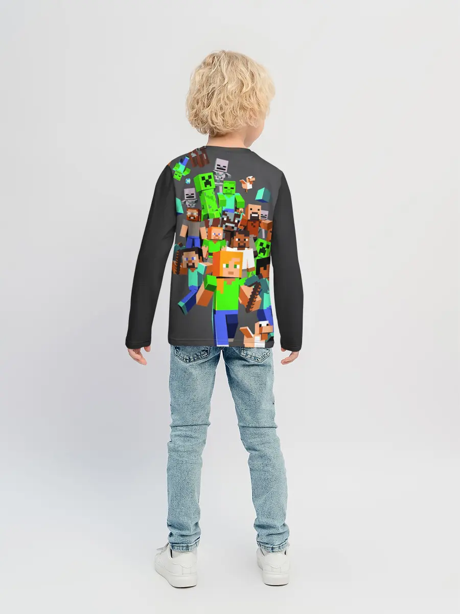 Детский лонгслив / MINECRAFT ONLINE