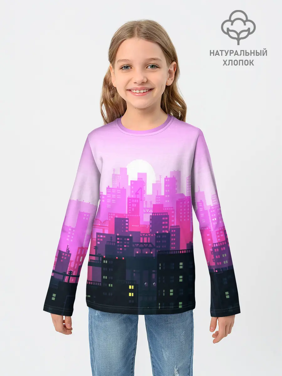 Детский лонгслив / CITY