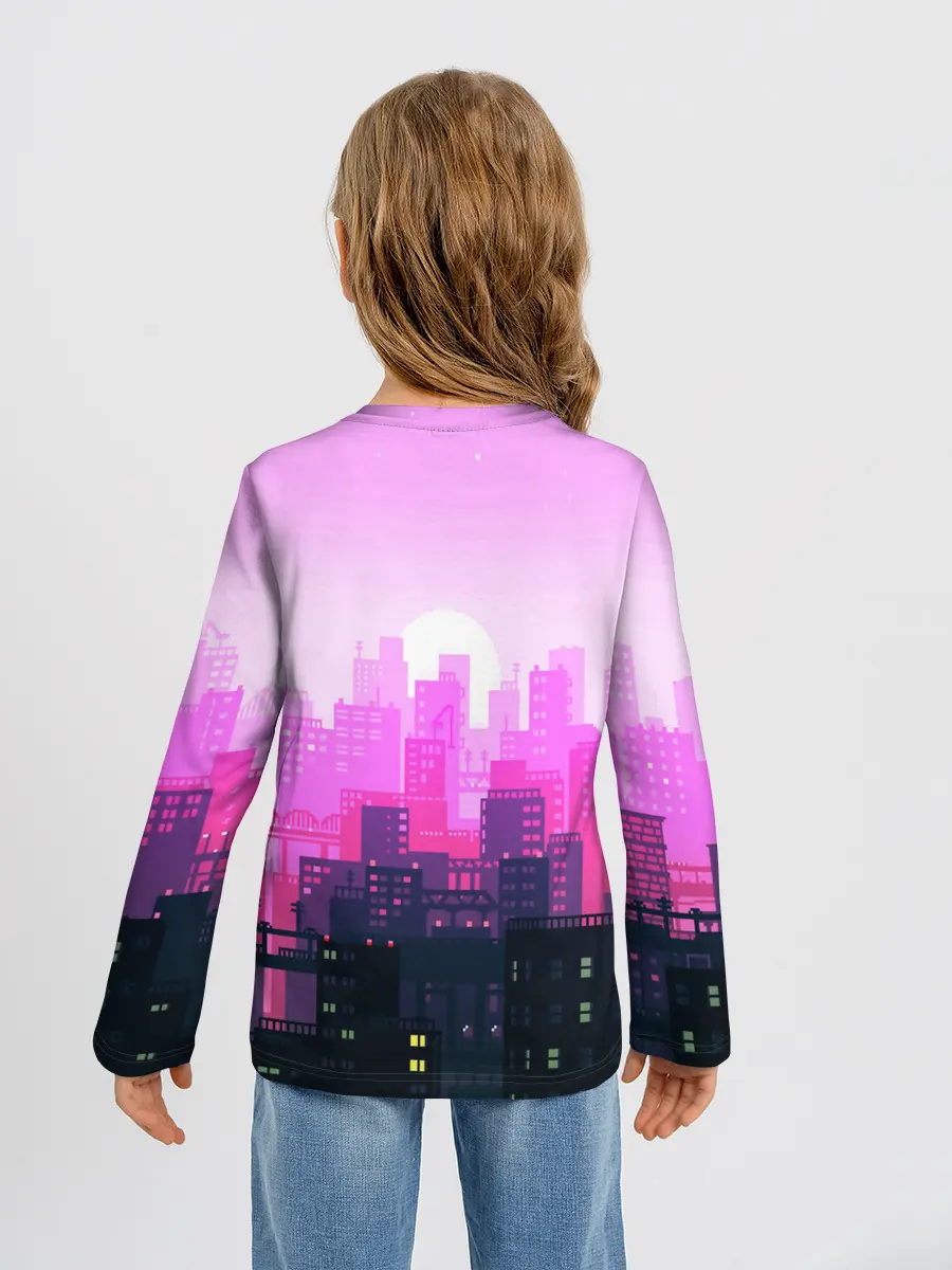 Детский лонгслив / CITY