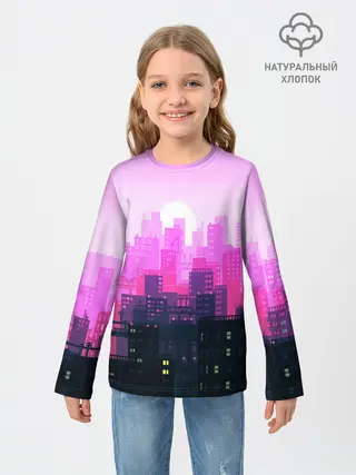 Детский лонгслив / CITY