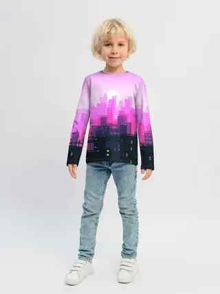 Детский лонгслив / CITY