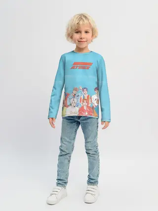 Детский лонгслив / Ateez K-pop