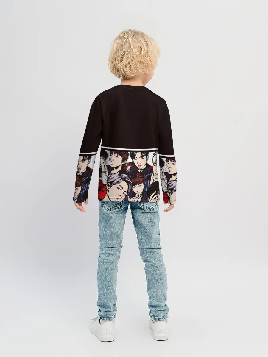 Детский лонгслив / BTS