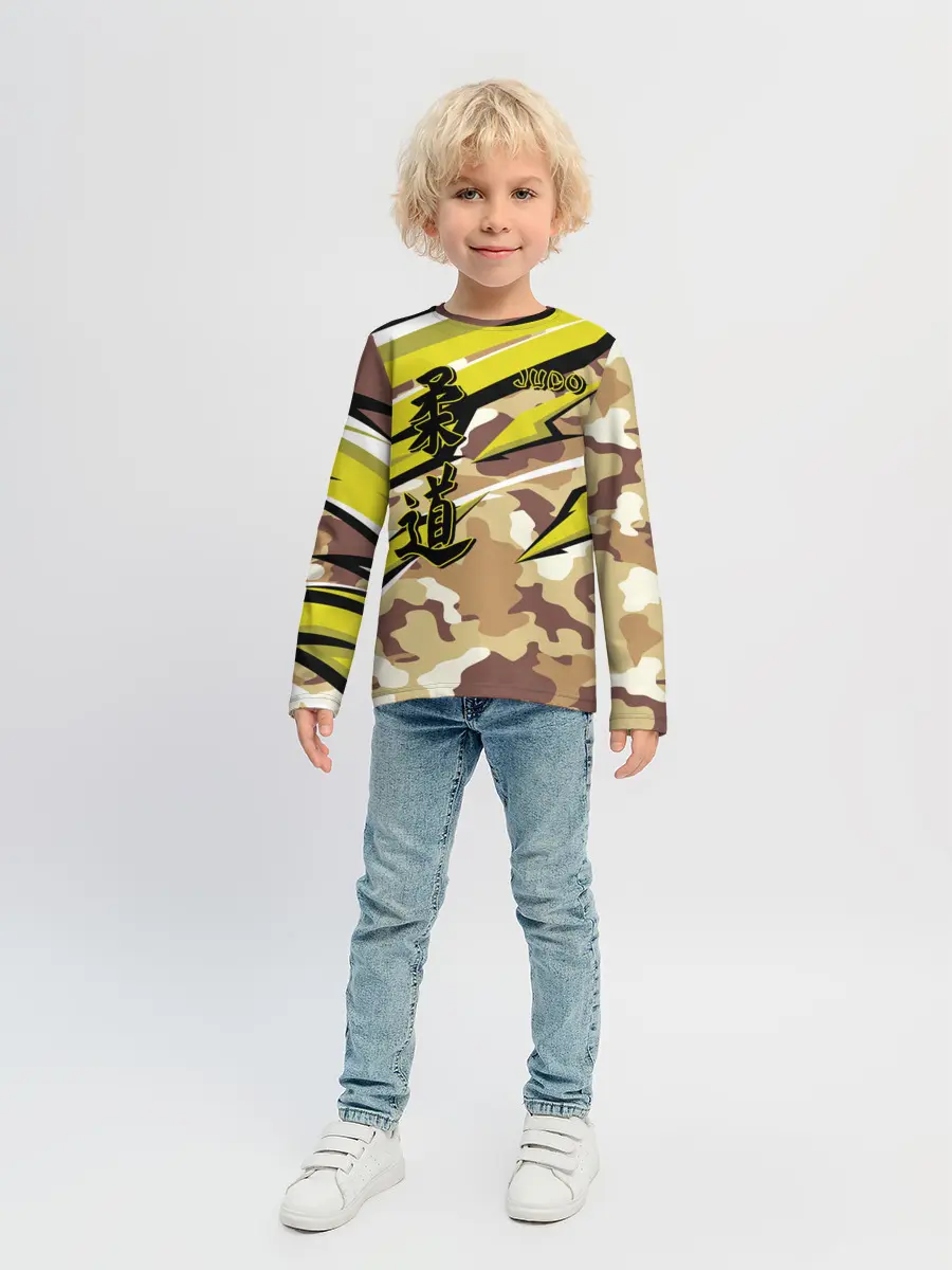 Детский лонгслив / Judo