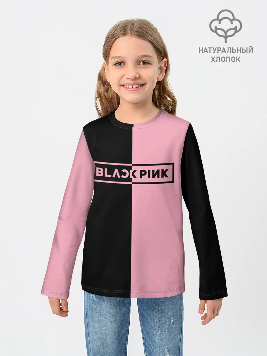 Детский лонгслив / BLACKPINK