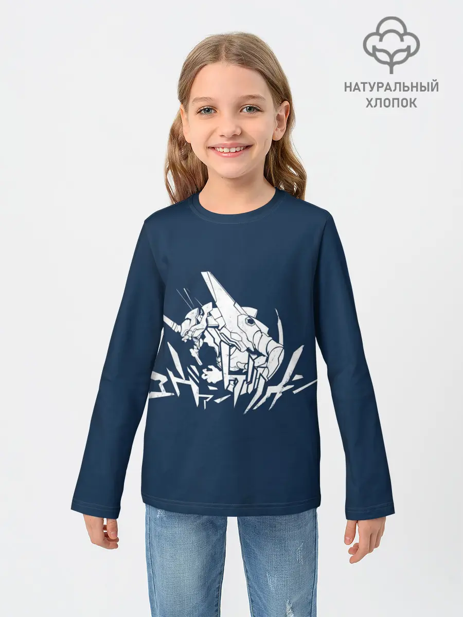 Детский лонгслив / Символика Евангелион