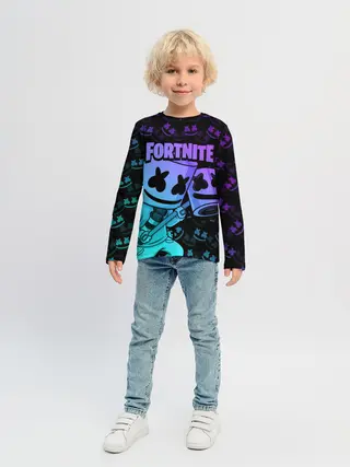 Детский лонгслив / FORTNITE MARSHMELLO