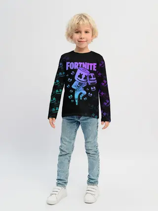 Детский лонгслив / FORTNITE MARSHMELLO