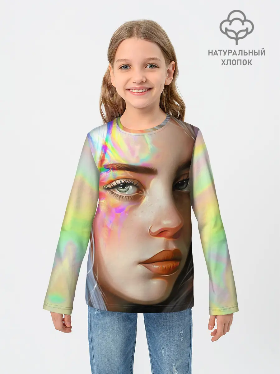 Детский лонгслив / Билли Айлиш