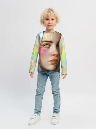 Детский лонгслив / Билли Айлиш