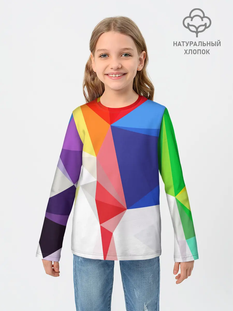 Детский лонгслив / BACKGROUND COLOR