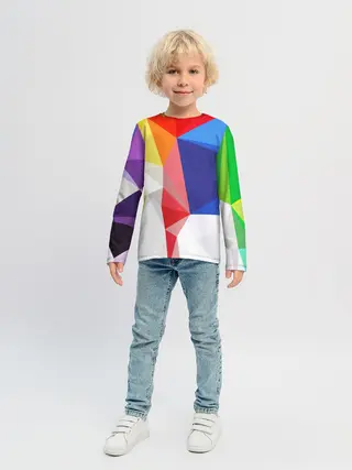 Детский лонгслив / BACKGROUND COLOR