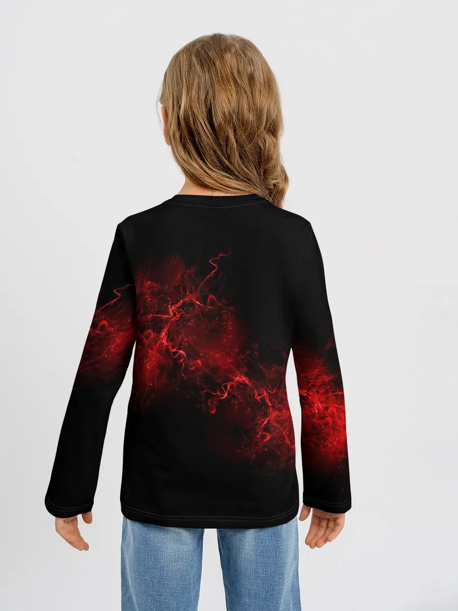 Детский лонгслив / Cyberpunk 2077.