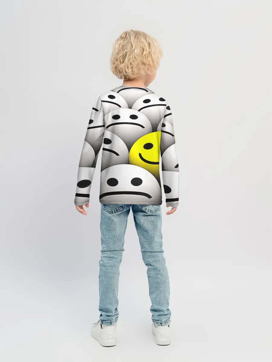 Детский лонгслив / EMOJI 2019