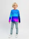 Детский лонгслив / ABSTRACT NEON
