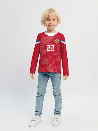 Детский лонгслив / Dzyuba home EURO 2020
