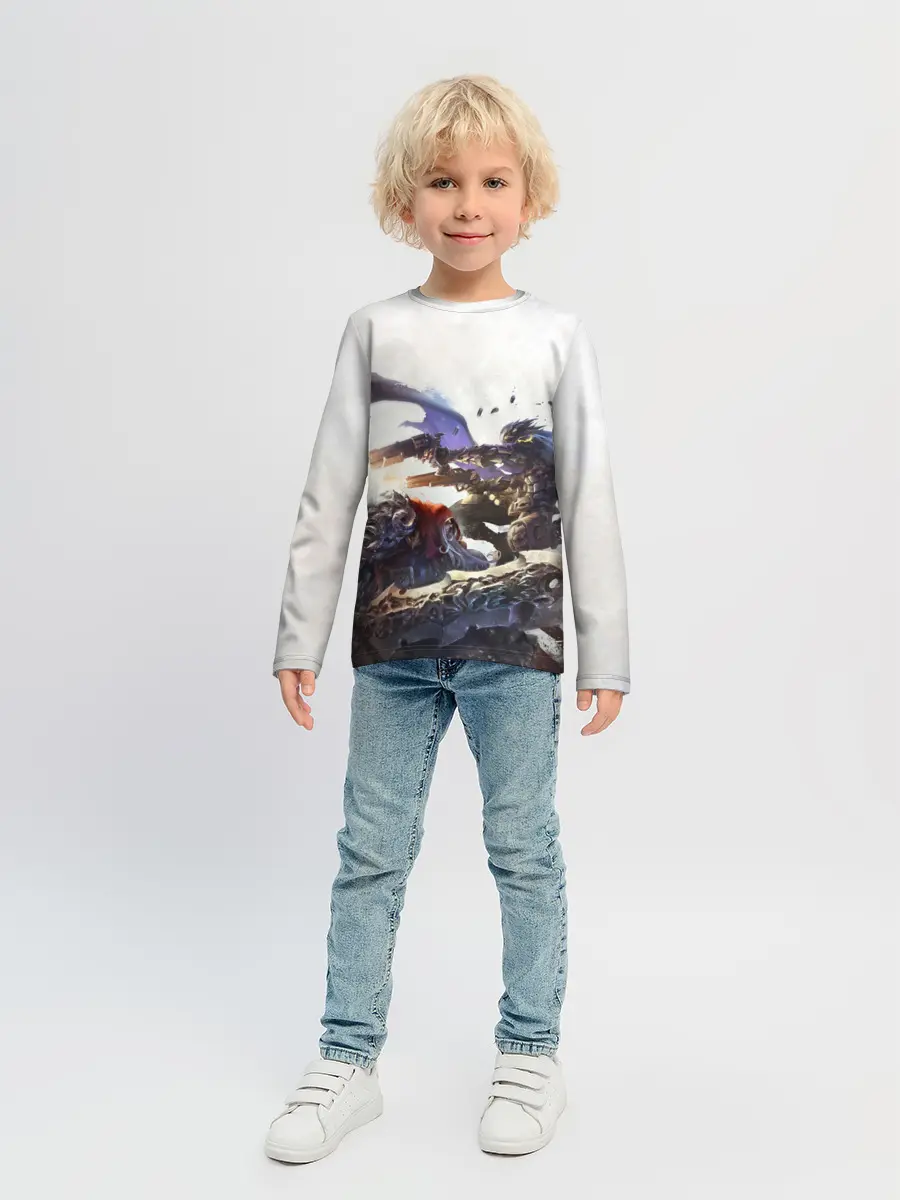Детский лонгслив / Darksiders Genesis