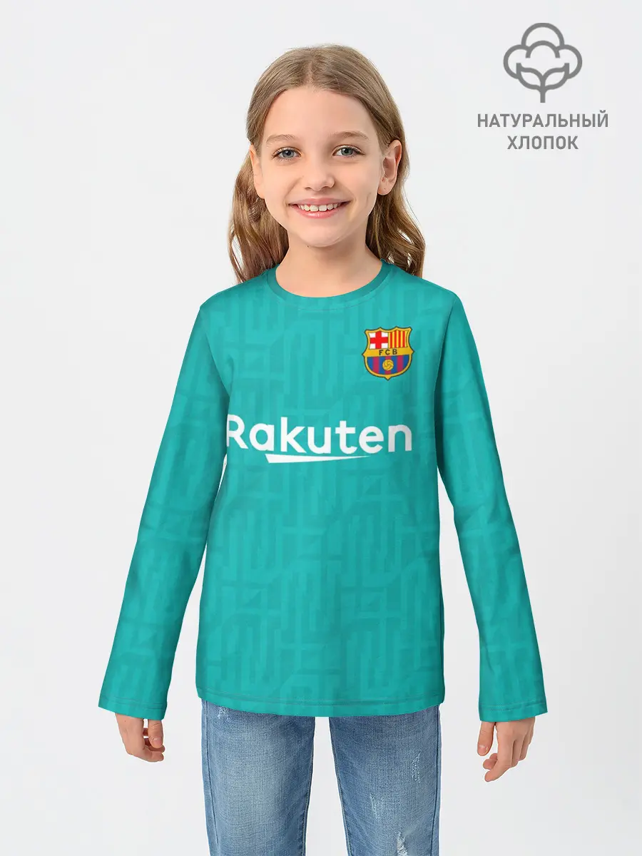 Детский лонгслив / Barcelona third 19-20
