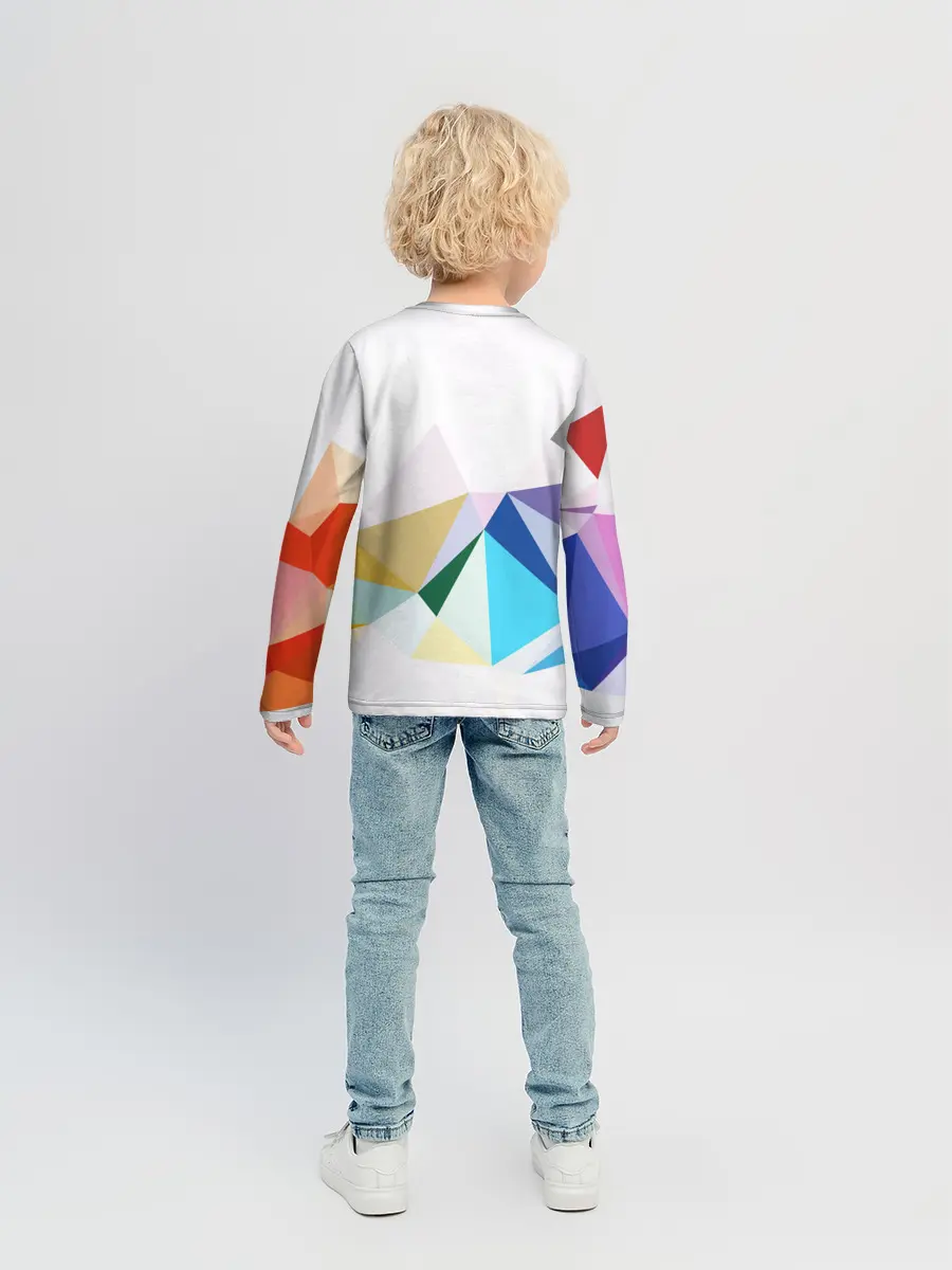 Детский лонгслив / GEOMETRY