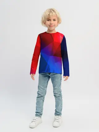 Детский лонгслив / RED&BLUE