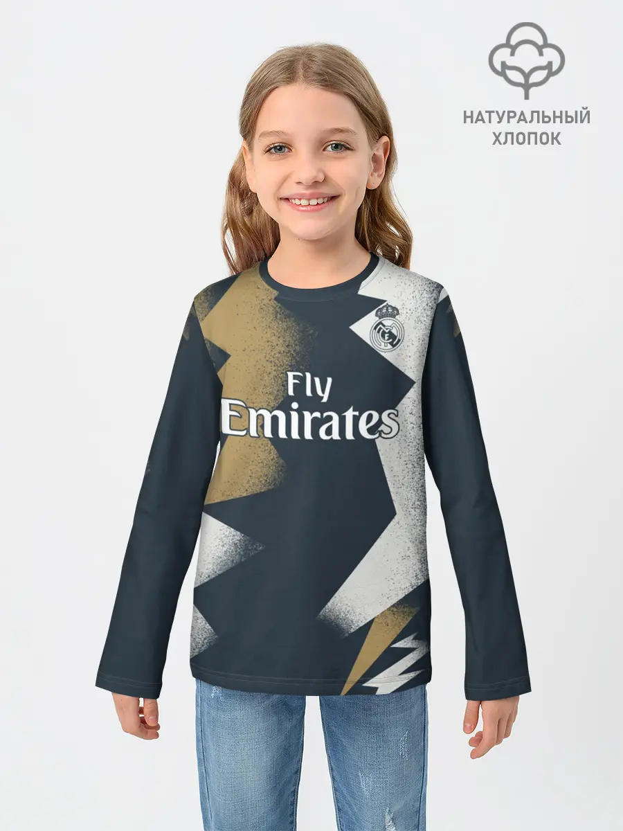 Детский лонгслив / Real PreMatch