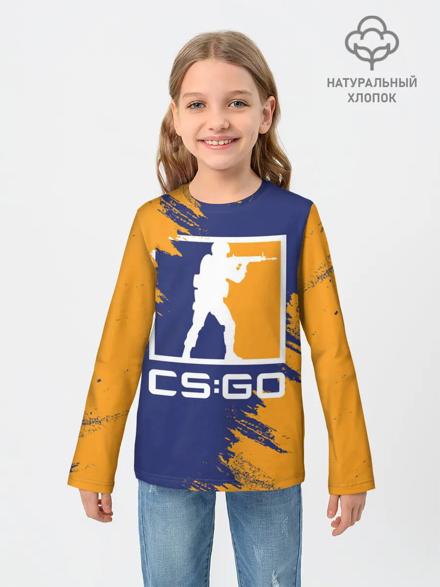 Детский лонгслив / CS:GO