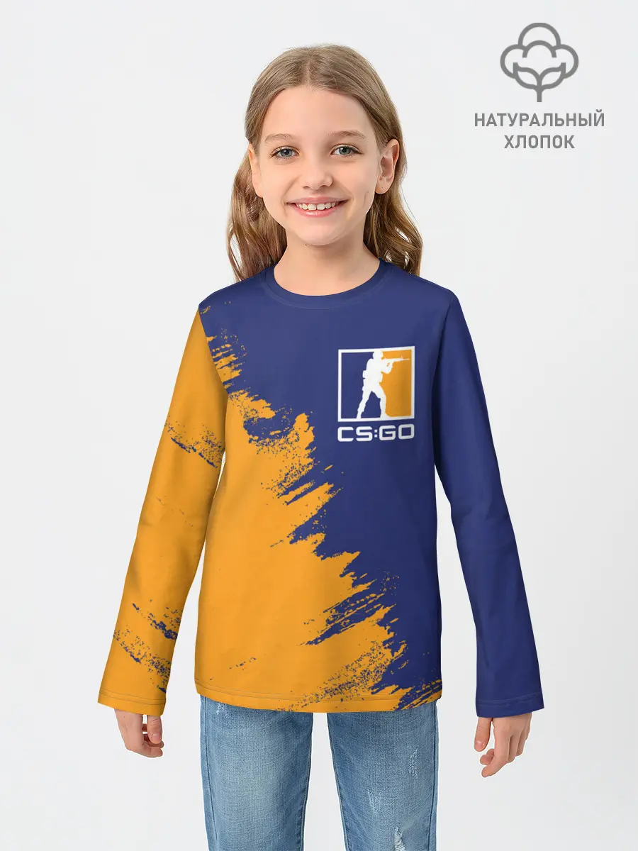Детский лонгслив / CS:GO