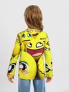 Детский лонгслив / ЖЕЛТЫЕ СМАЙЛИКИ