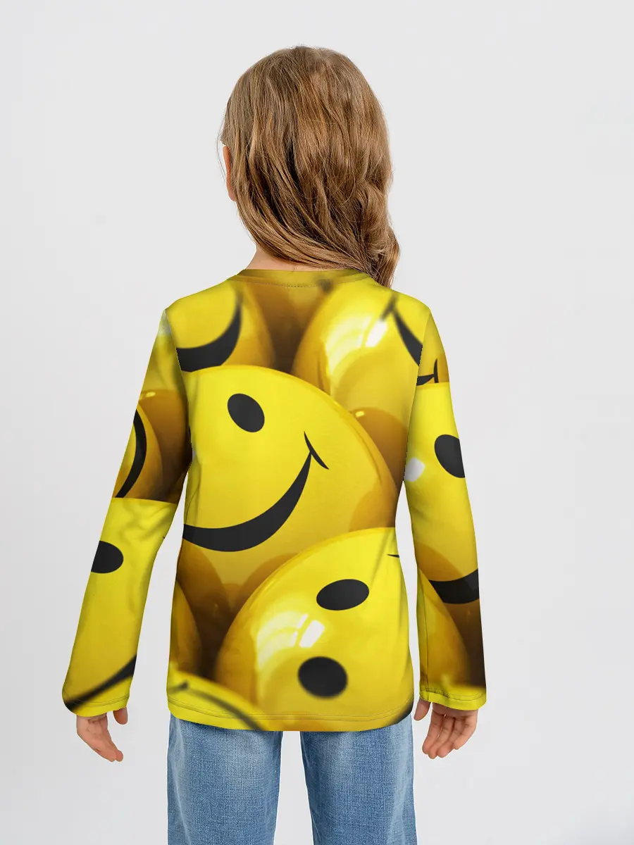 Детский лонгслив / YELLOW SMILE