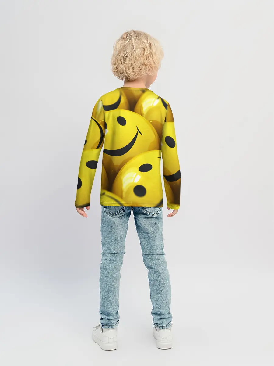 Детский лонгслив / YELLOW SMILE