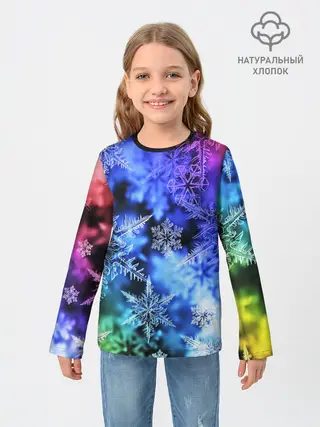 Детский лонгслив / ЗИМНЕЕ УТРО