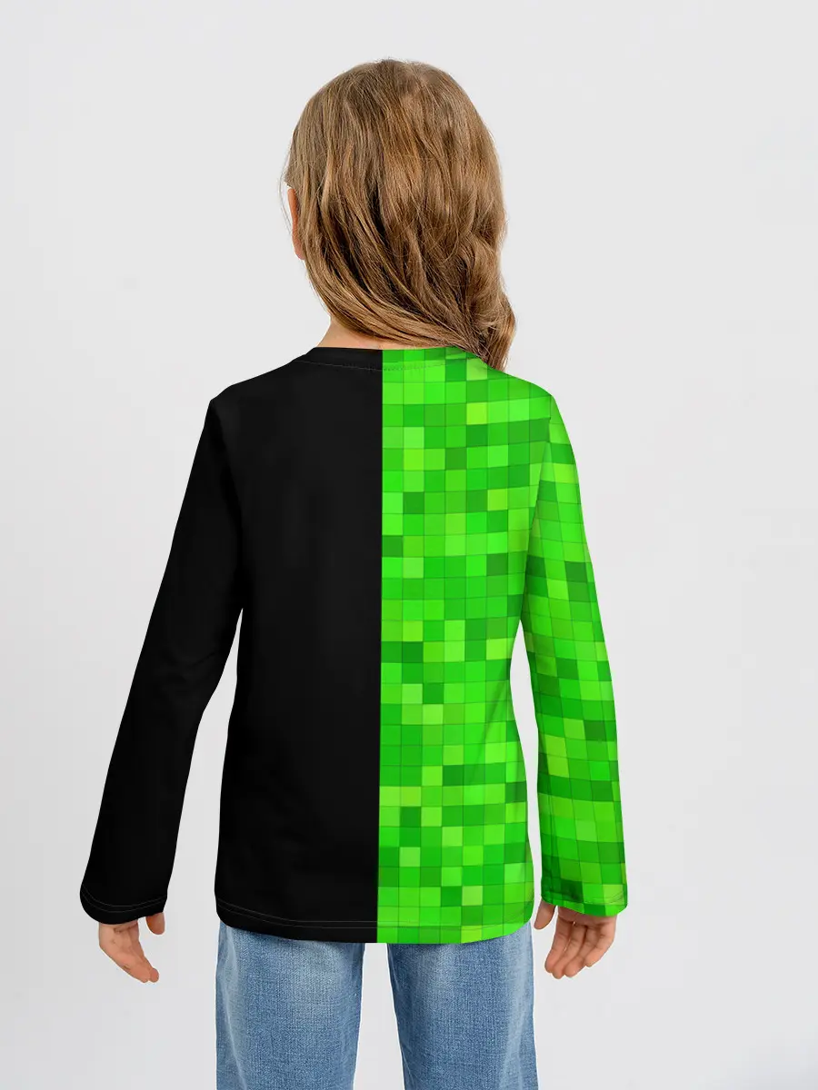 Детский лонгслив / MINECRAFT