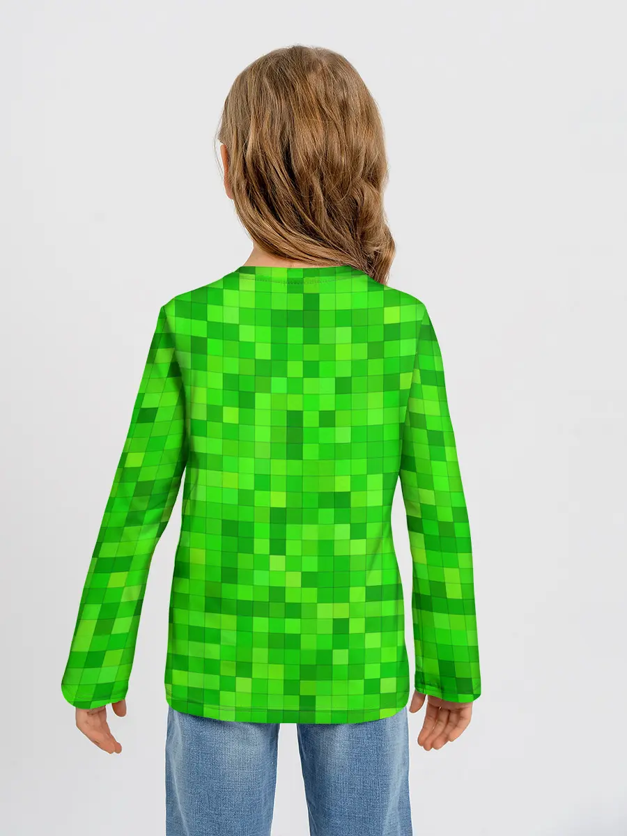 Детский лонгслив / MINECRAFT