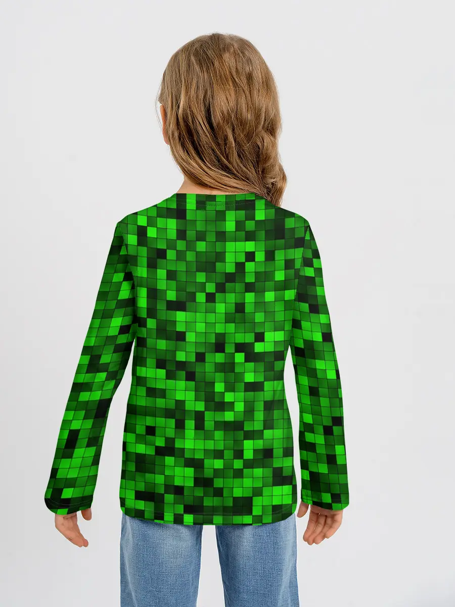 Детский лонгслив / MINECRAFT